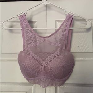 VS PINK Pink lace bralette